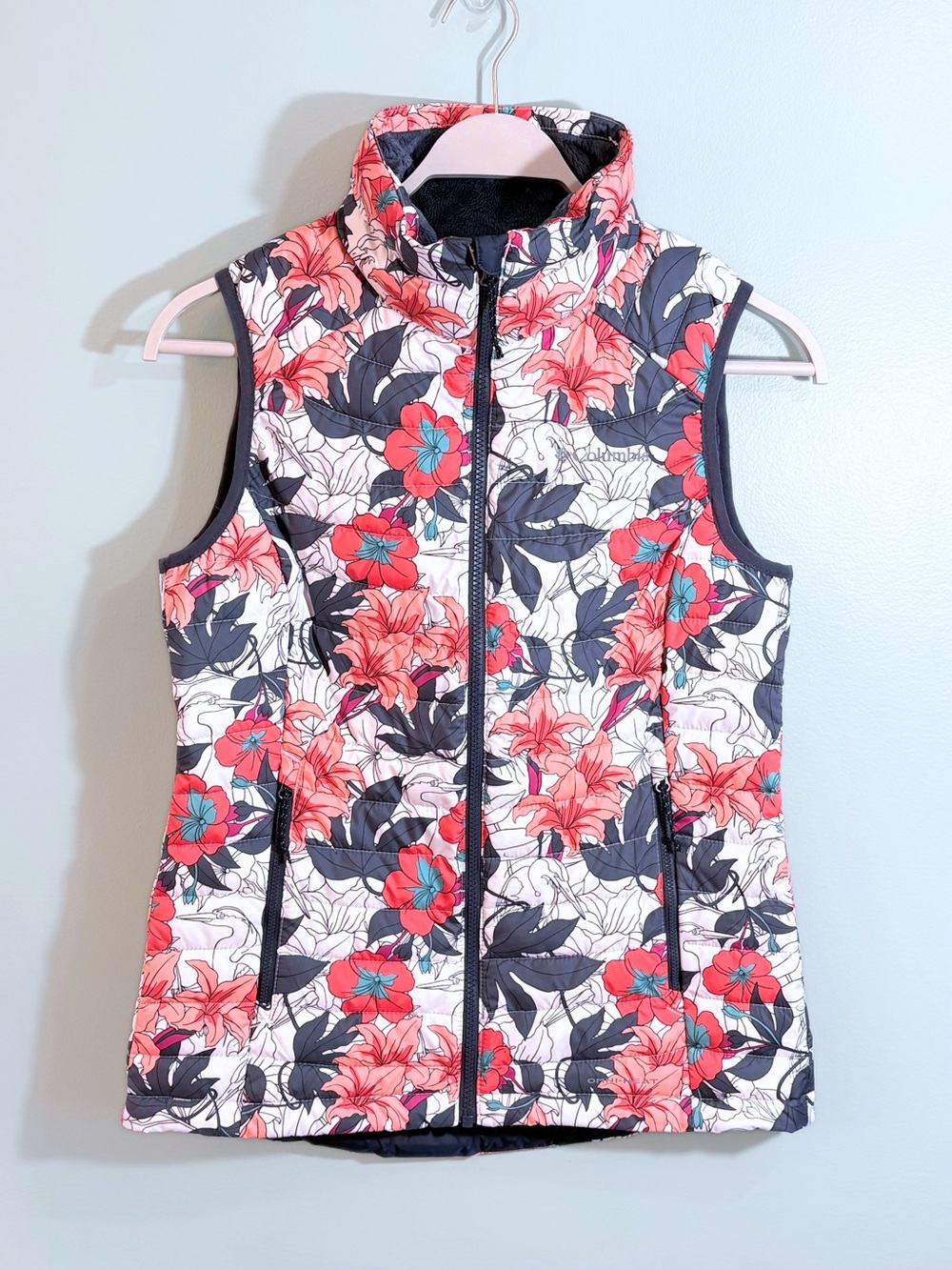 Columbia White Out Omni-Heat Women’s Puffer Vest